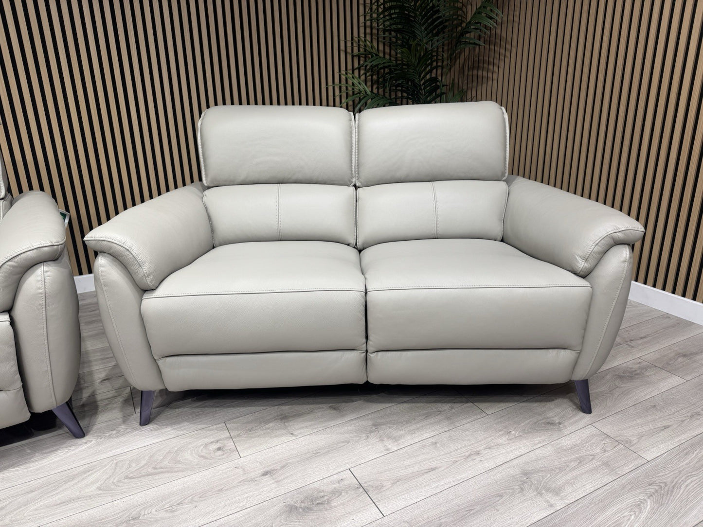 Furniture Village JUDE Style Leather 3 + 2 Seater Power Sofa Set - RRP £4,690