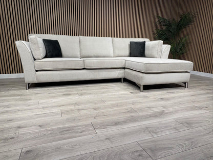 Furniture Village SASHA Fabric Large RHF Chaise Corner Sofa - RRP £3,295