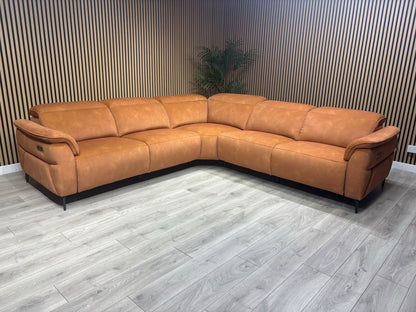 Furniture Village MOET Style Large Fabric Power Recliner Corner - RRP £4,495