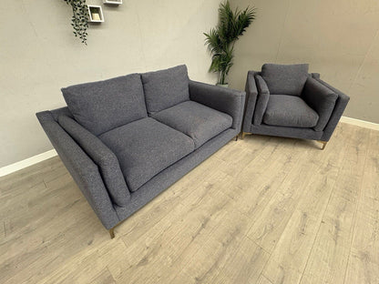Westbridge YO-YO Fabric 3 Seater + Armchair - RRP £2000