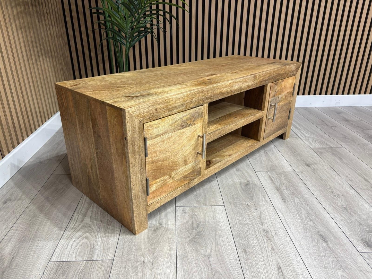 NEXT Sample - Cuba Mango Wood Plasma TV Cabinet - RRP: £895