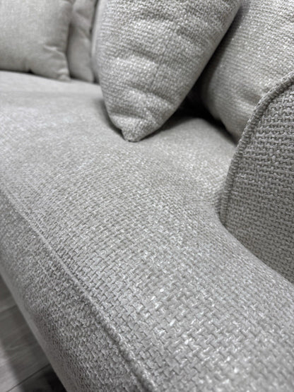 Laura Ashley LYNDEN Style Fabric 3 Seater + 2 Seater Sofa Set - RRP £2,700