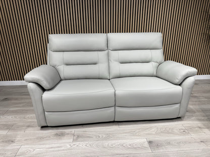 TREND Leather 3 + 2 Seater Power Sofa Set - RRP £4595