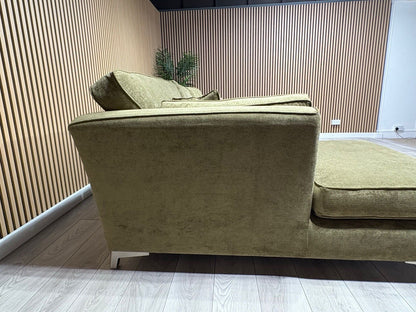 Furniture Village SASHA Fabric Large LHF Chaise Corner Sofa - RRP £3,295