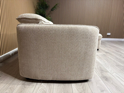 WINDSOR Premium Fabric LHF or RHF Chaise Sofa Bed with Storage - RRP £1399