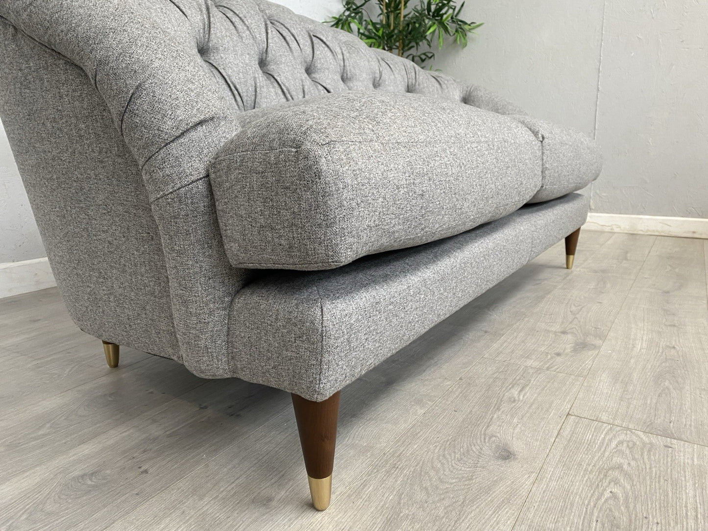 John Lewis - SWOON RADLEY Medium 2 Seater Sofa, Cinder Wool Grey - RRP £1,499