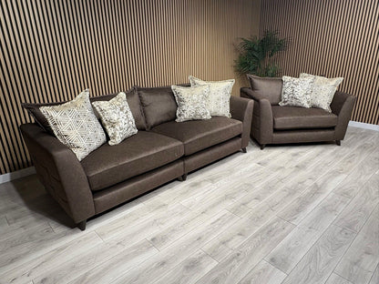 Ashley Manor SAN MATTEO 4 Seater Sofa + Love Chair Set - RRP £5290