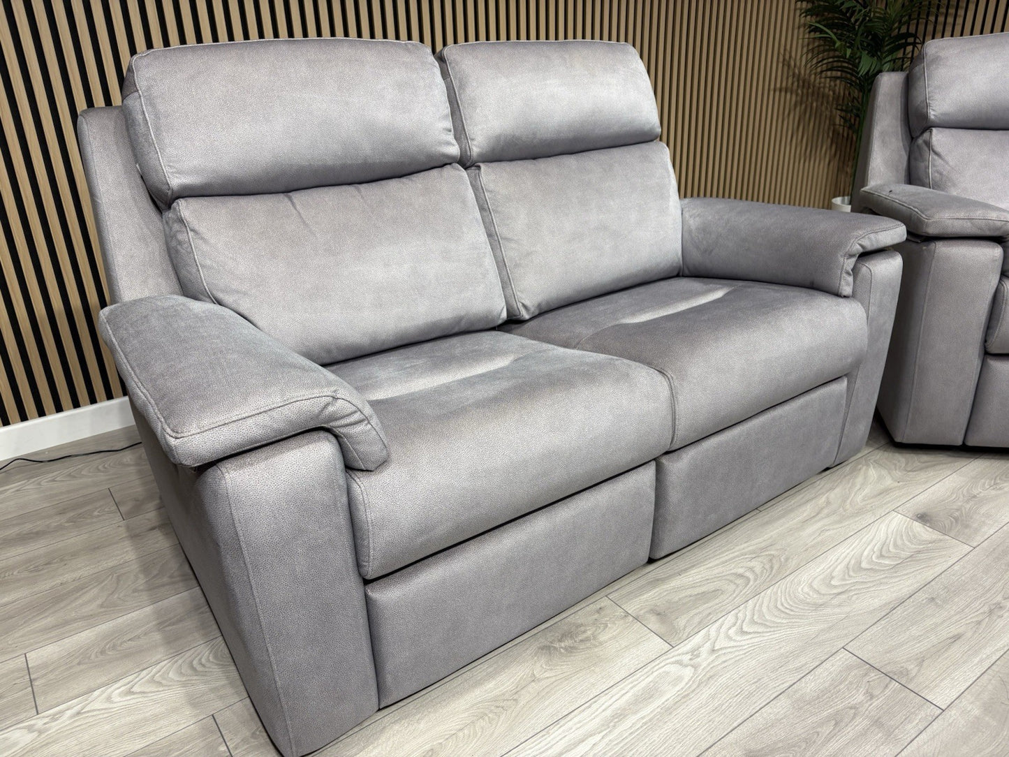 G Plan THORNBURY Fabric 2 Seater Sofa + Armchair, Power Recliners - RRP £5,940