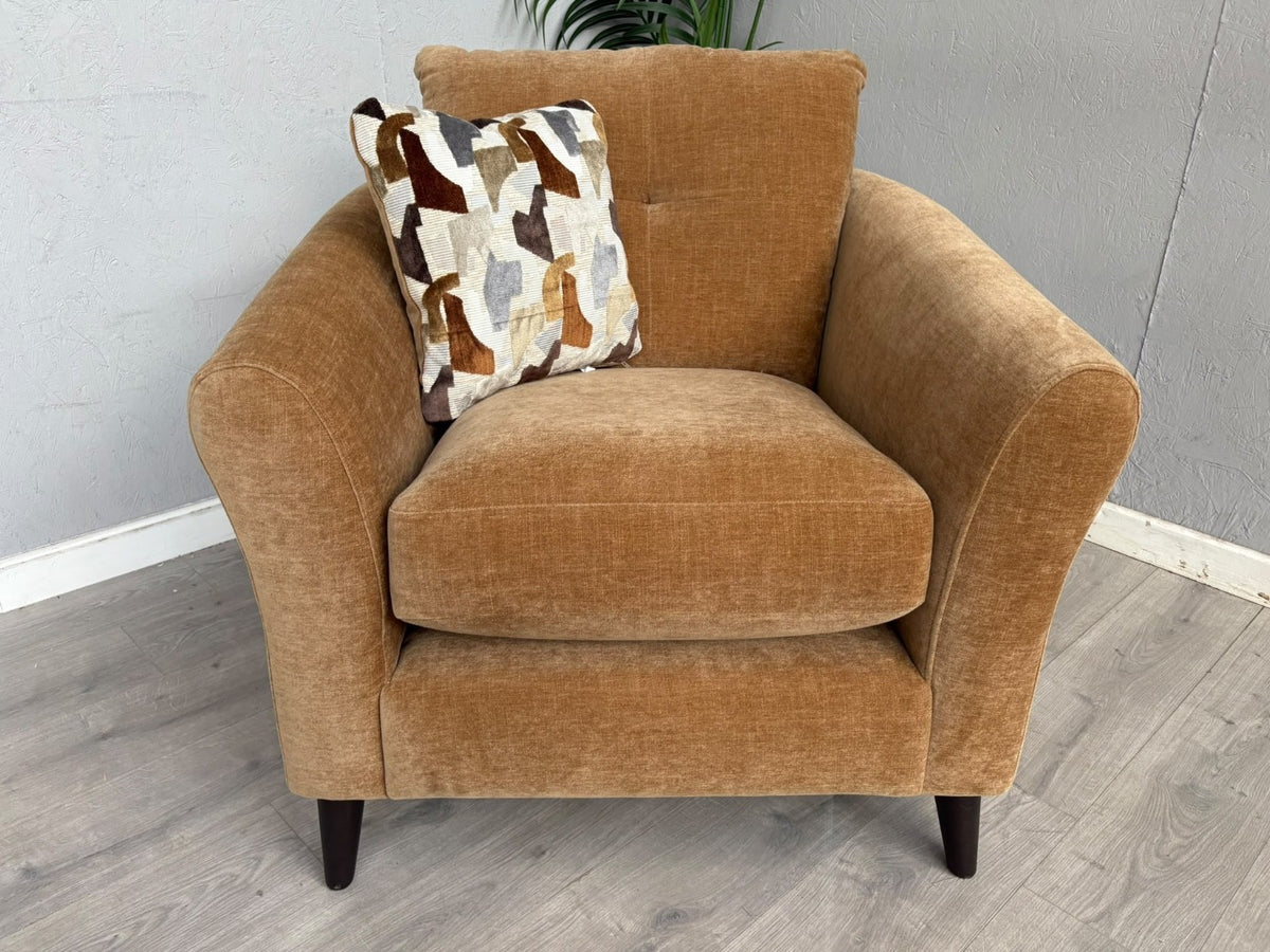 MOLLY Fabric Standard Back Armchair/Accent Chair RRP £899