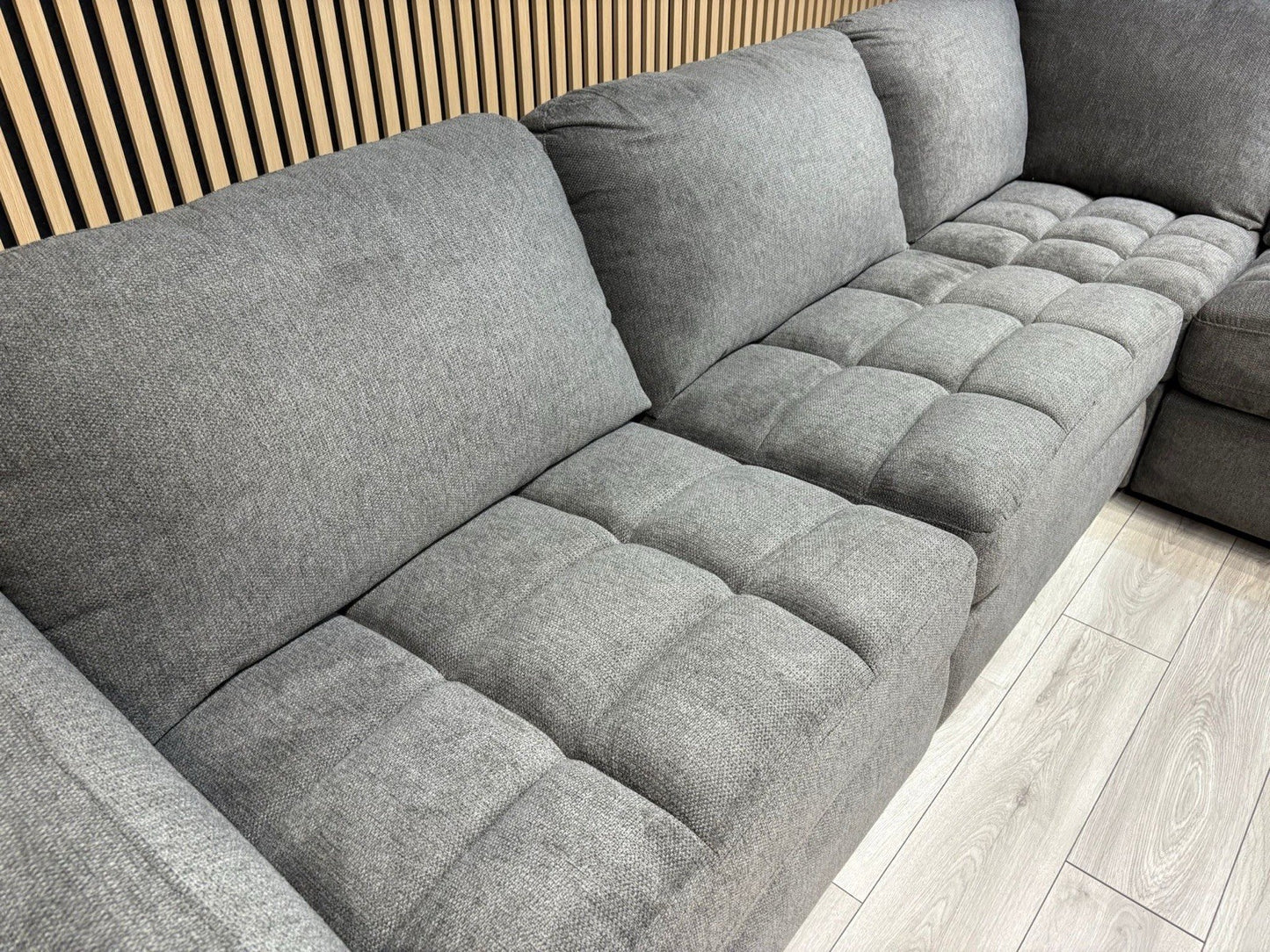 DFS - MAVAM Modular Premium Fabric Large 2 Corner 2 Sofa + Footstool - RRP £3699