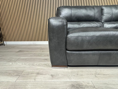 ScS Sisi Italia LUCCA Leather 2 x 3 Seater Sofa Set - RRP £4498