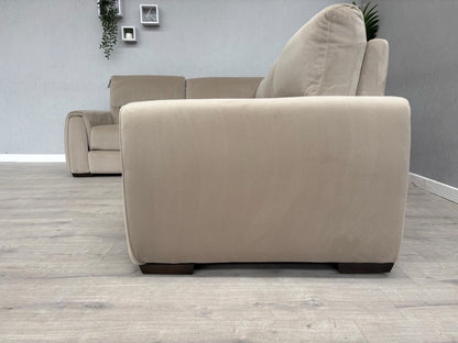 F.V Flex LHF Corner Sofa Bed with Power Recliner & Storage Arms - RRP £2945