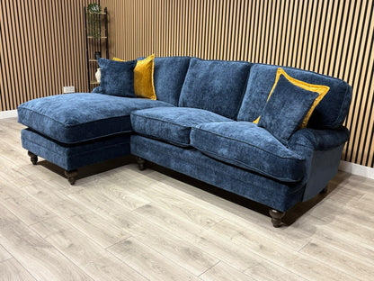 Laura Ashley HERITAGE Style Fabric 3 Seater Chaise Sofa - RRP £2,800