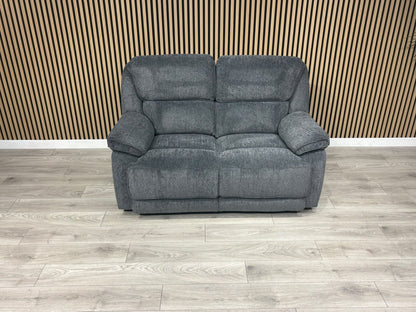 ORLANDO Fabric 2 Seater Power Recliner Sofa - RRP £1599