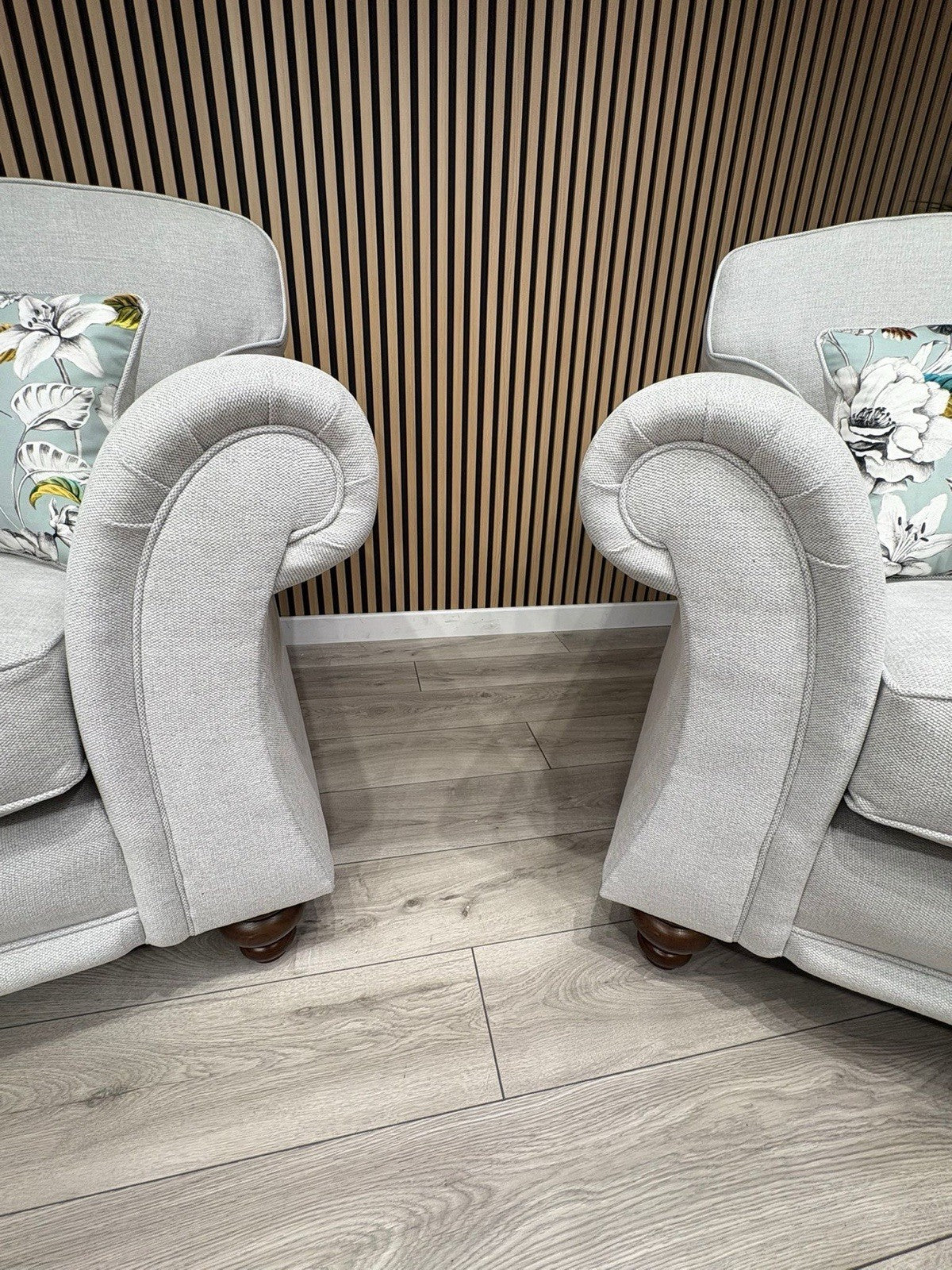 Furniture Village Grosvenor Fabric 3+2 Seater Sofa Set - RRP £2795