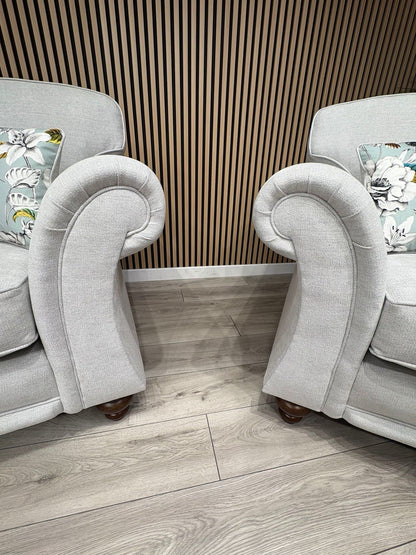 Furniture Village Grosvenor Fabric 3+2 Seater Sofa Set - RRP £2795