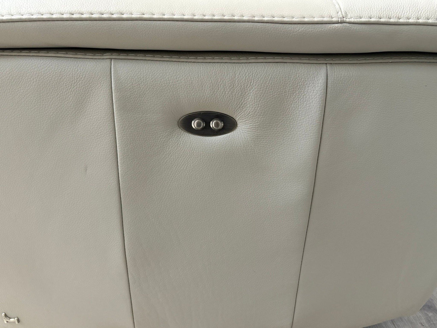 F. Village - Nicoletti DAVIDE Leather 3 Seater Power Recliner - RRP £2845