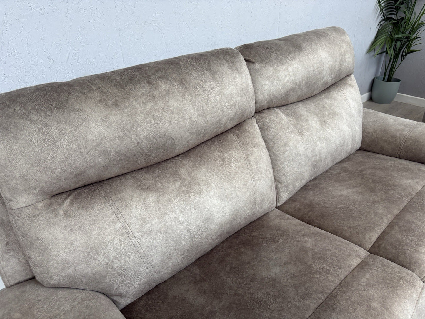Furniture Village SLOANE Fabric 3 + 2 Seater Power Recliner Sofa Set - RRP £1890