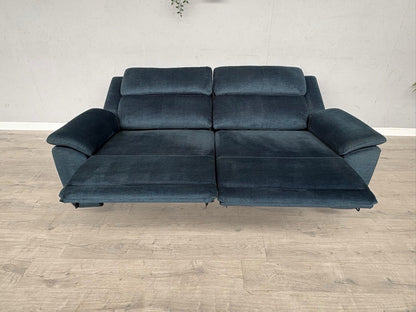 Furniture Village UTAH Fabric 3 Seater Power Recliner, Lumbar Sofa - RRP £1,995