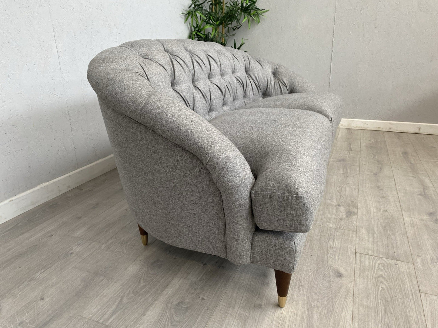 John Lewis - SWOON RADLEY Medium 2 Seater Sofa, Cinder Wool Grey - RRP £1,499