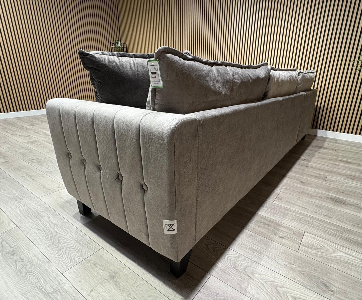 DFS - Cherished Fabric Corner Sofa, Formal Back - RRP: 2399