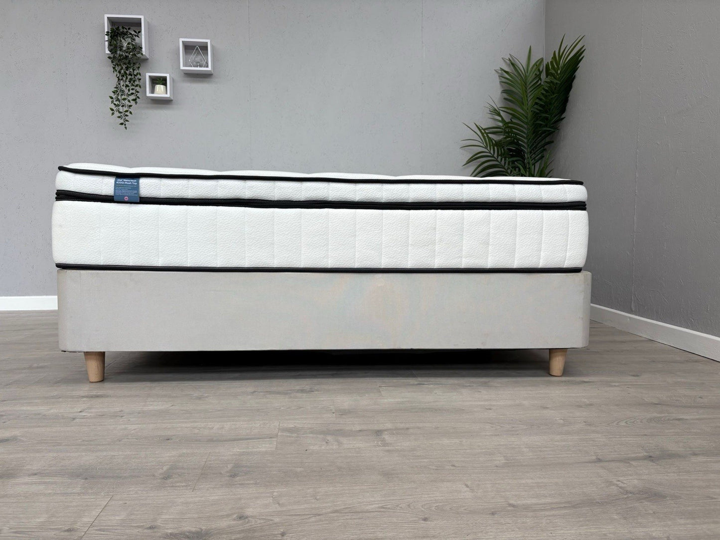 IGEL Nanotech 4000i 6ft Superking Plushtop Mattress, Firm - RRP £2,299
