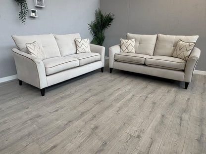 Furniture Village SOHO Fabric 3 + 3 Seater Sofa Set - RRP £2790