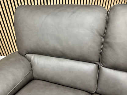 DFS Brooker Leather 3+3 Seater Static Sofa Set  - RRP £3790