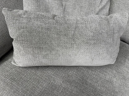 METZ Premium Fabric Large Corner Sofa, Cloud Grey - RRP £3,499