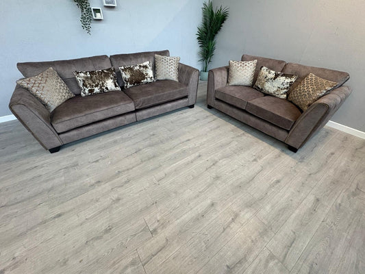 Furniture Village ARIANA / MARIAH Fabric 4 + 2 Seater Sofa Set - RRP £3,690