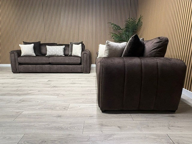 DEVINE Glamour Fabric Sofa Set, Bournville - Different Combinations Available