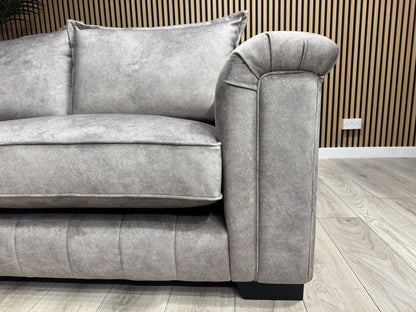 DFS DOLCIE Formal Back Fabric 3 Corner 1 Sofa - RRP £2,359