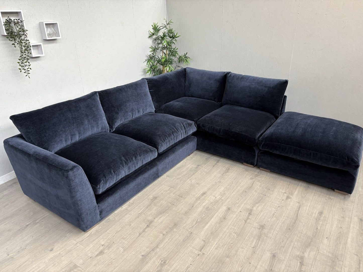 Westbridge PARKER / Sofology CAVALLI Style Fabric Open End Corner Sofa RRP £5999