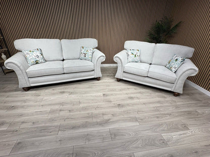 Furniture Village Grosvenor Fabric 3+2 Seater Sofa Set - RRP £2795