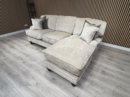 Laura Ashley HERITAGE Style Fabric 3 Seater Chaise Sofa - RRP £2,800