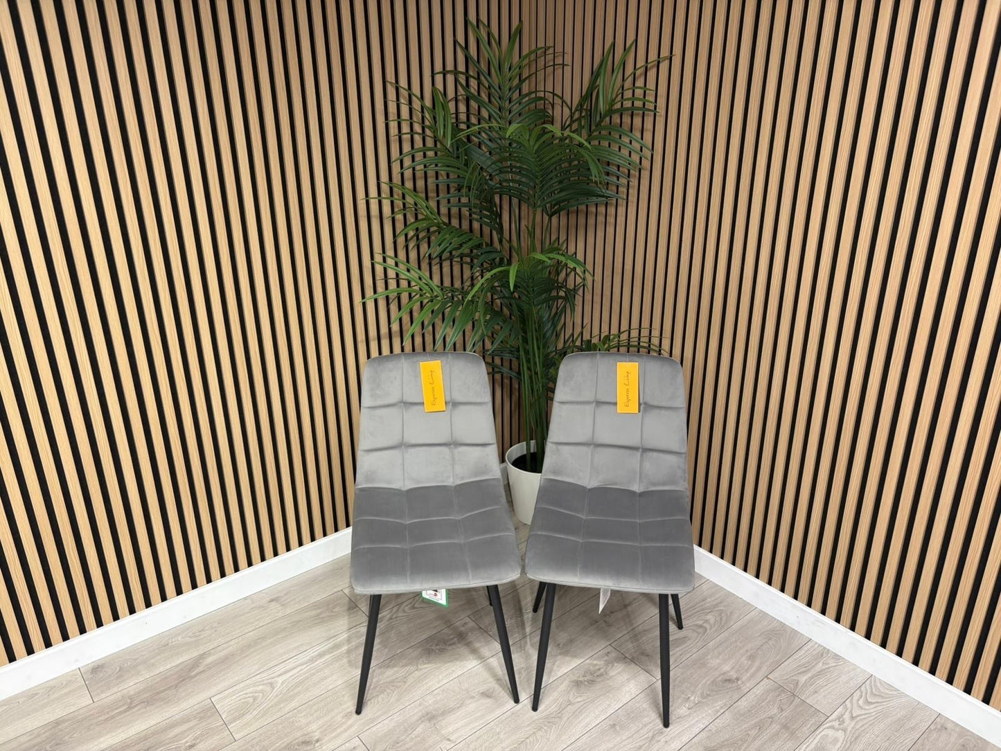 NEXT Sample - Brushed velvet dining chair