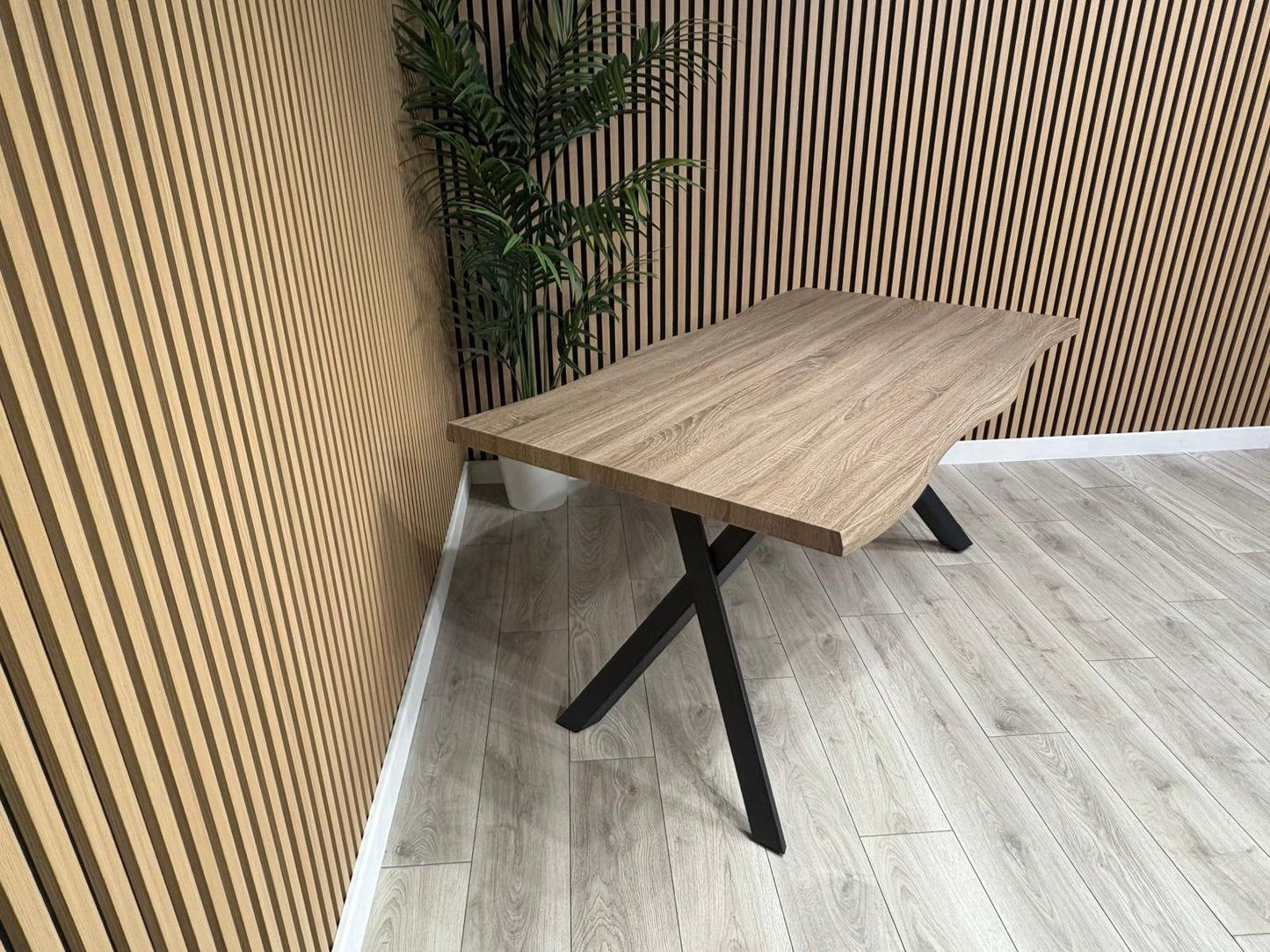 NEXT Sample - RIGA Industrial Dining Table  - RRP £599