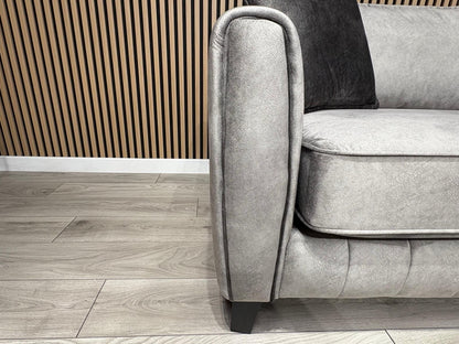 DFS - Cherished Fabric Corner Sofa, Formal Back - RRP: 2399