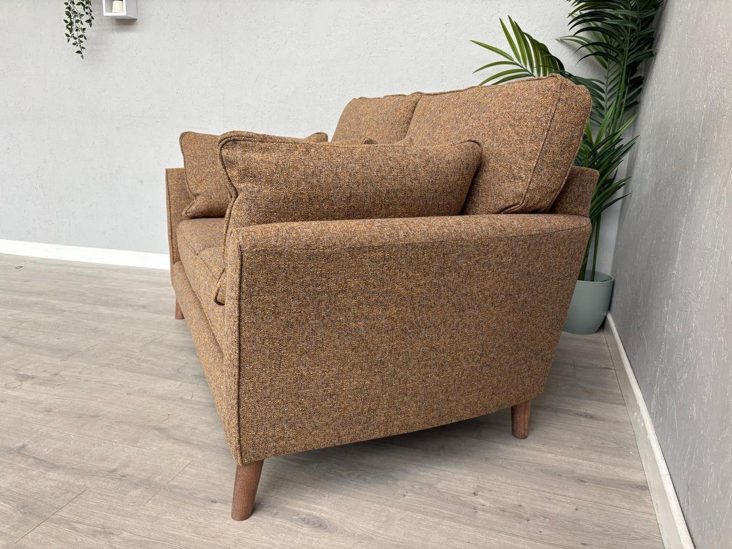Westbridge DIXIE Small Fabric 2 Seater Sofa, Ochre - RRP £1,899