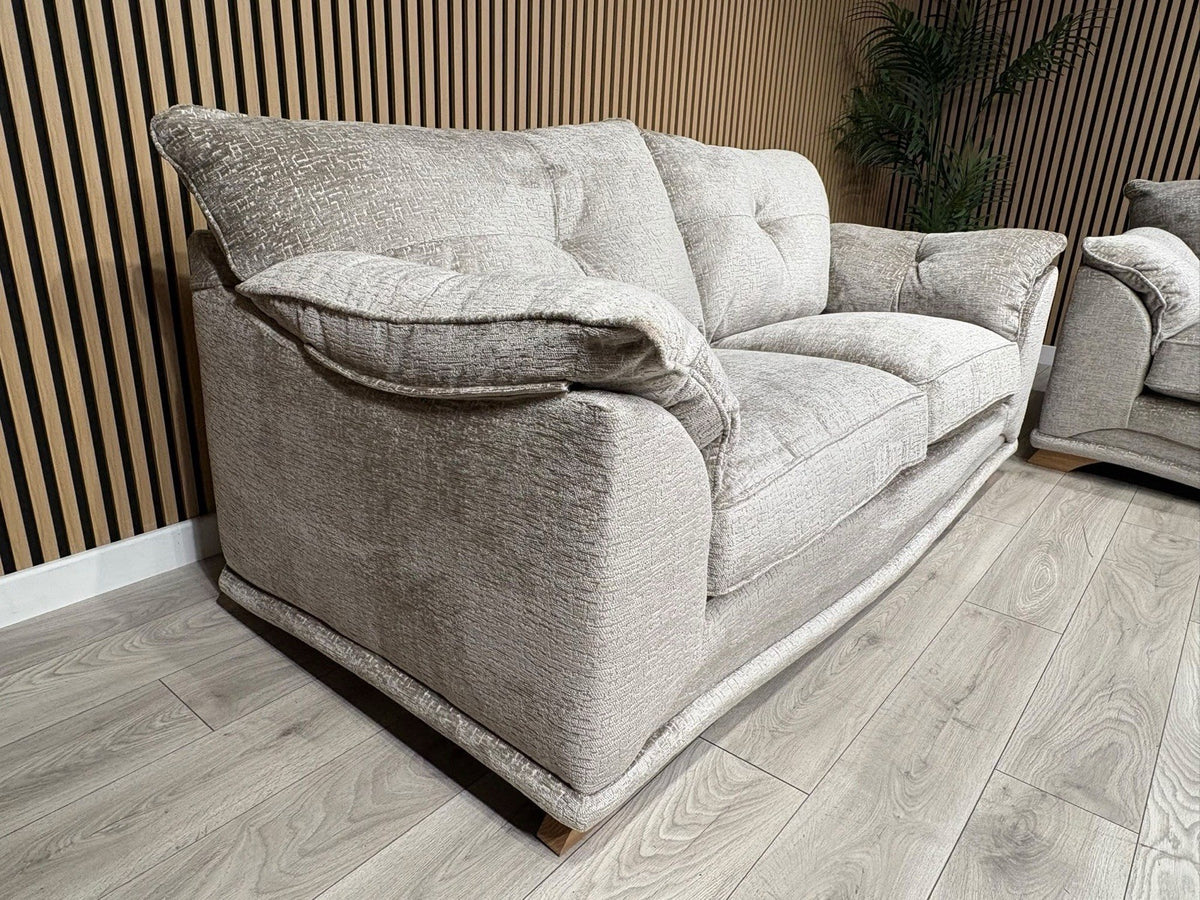 Oak Furnitureland RAVELLO Style Fabric 3 + 2 Seater Sofa Set - RRP £2,798