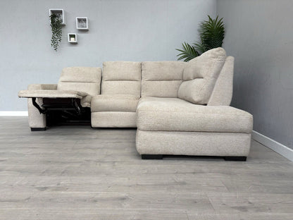 DFS DAVIS RHF Chaise Power Recliner Storage Fabric Corner Sofa - RRP £1,599