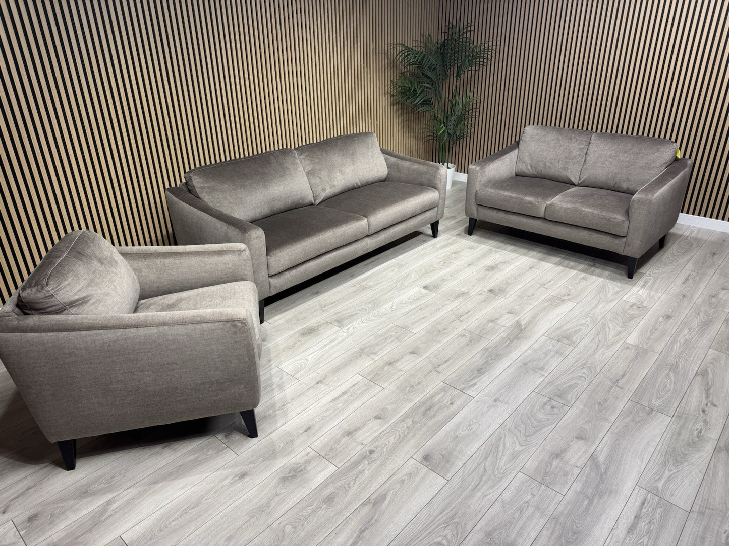 John Lewis BAILEY Style Fabric 3 Seater + 2 Seater + Armchair Set - RRP £4548