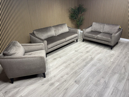 John Lewis BAILEY Style Fabric 3 Seater + 2 Seater + Armchair Set - RRP £4548