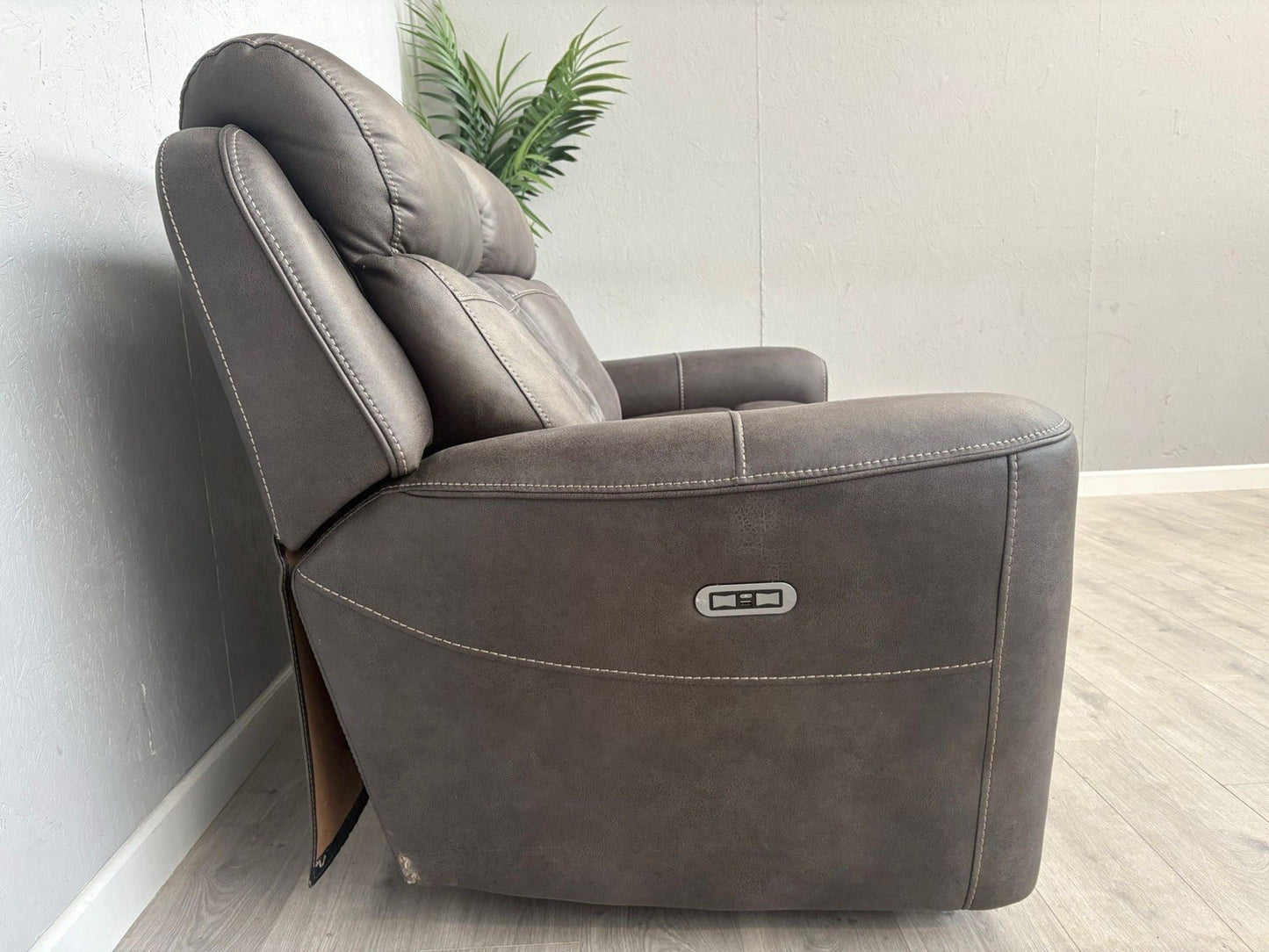 DFS - EIGER Fabric 2 Seater Power Recliner Sofa - RRP £1,899