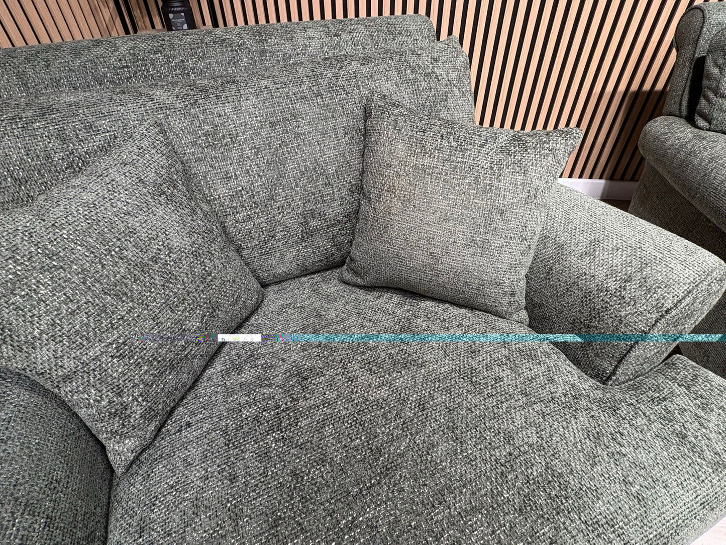 Laura Ashley LYNDEN Style Fabric 3 Seater Sofa + 2 x Armchairs Set - RRP £3695