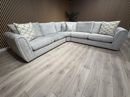 Sofology MARBLE ARCH Style 2 Corner 2 Large Fabric Corner Sofa - RRP £3,599