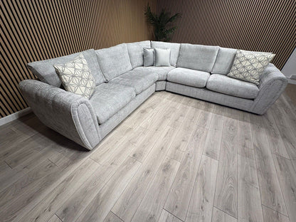 Sofology MARBLE ARCH Style 2 Corner 2 Large Fabric Corner Sofa - RRP £3,599