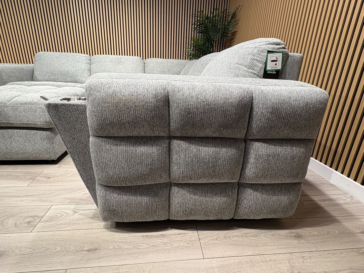 DFS - MAVAM Modular Premium Fabric 2 Corner 2 Sofa + Footstool - RRP £3499