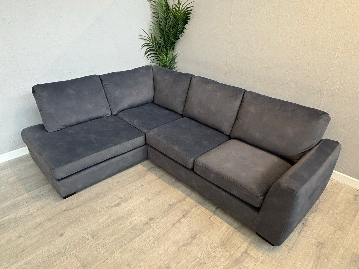 Furniture Village Dinky LHF Fabric Corner Chaise End Sofa - RRP £1495