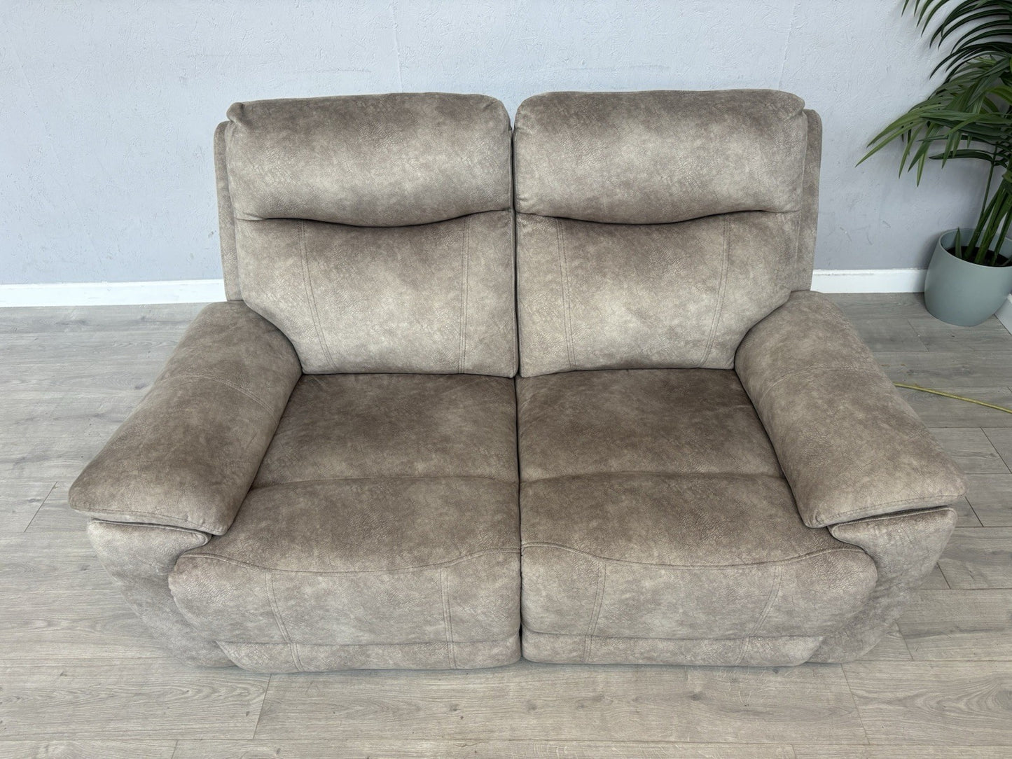 Furniture Village SLOANE Fabric 2 Seater Power Recliner Sofa - RRP £945
